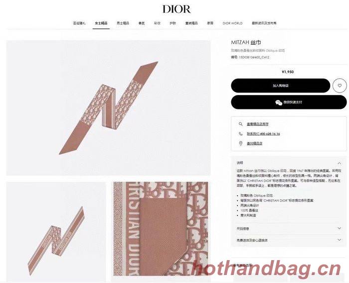 Dior Scarf DIS00012 Dior Scarf DIS00012