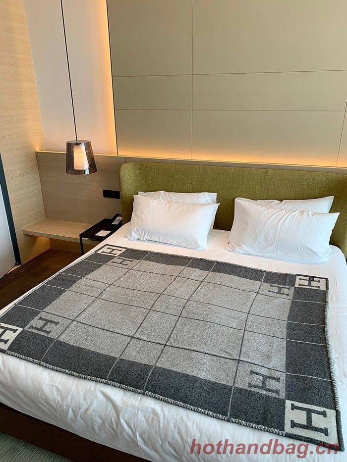 Hermes Lambswool&Cashmere Shawl&Blanket HMB00003 Hermes Lambswool&Cashmere Shawl&Blanket HMB00003