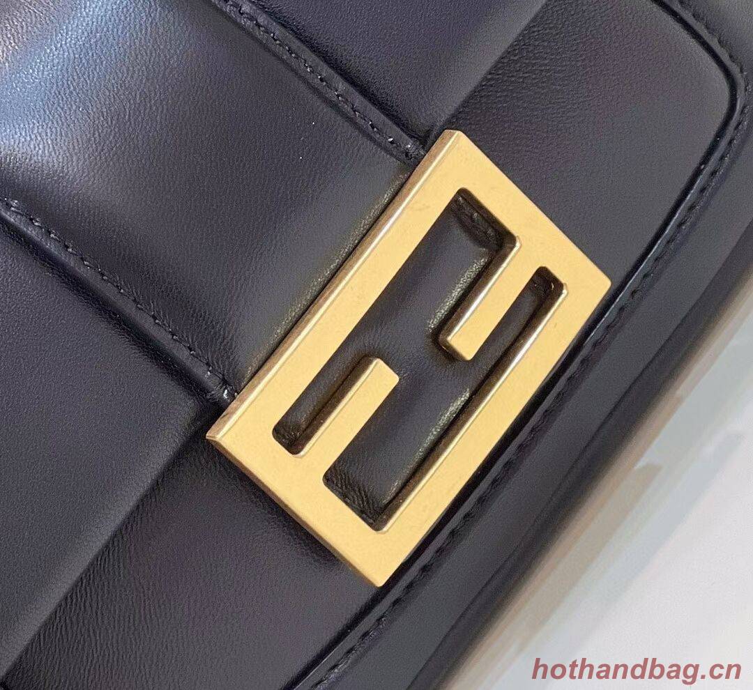 Fendi Baguette Sheepskin bag 8BR6551 black Fendi Baguette Sheepskin bag 8BR6551 black