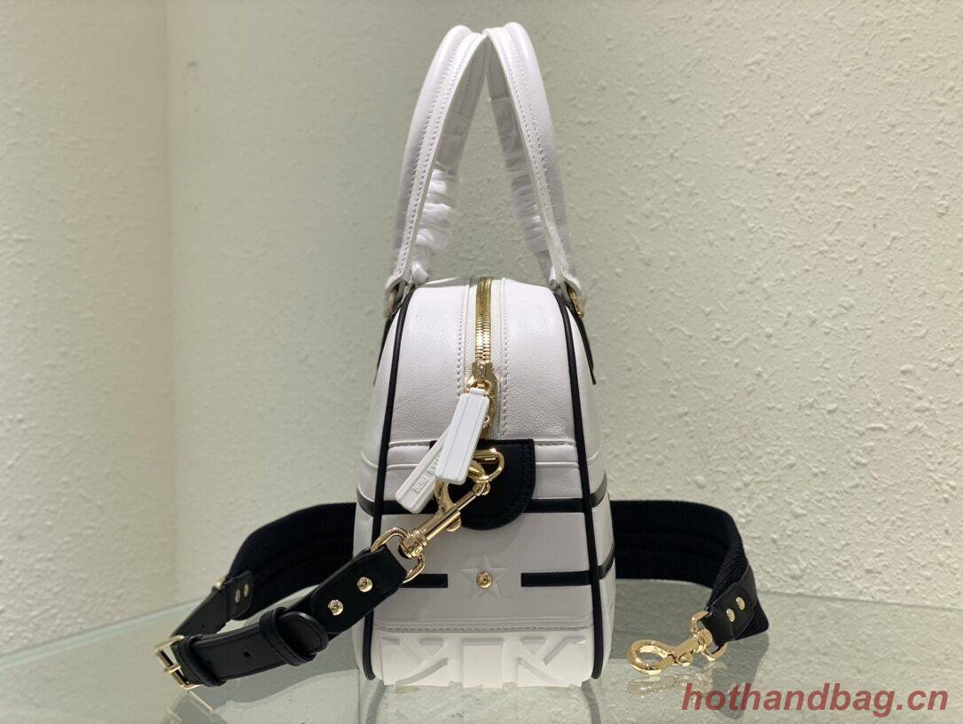 DIOR large leather tote Bag C9178 white DIOR large leather tote Bag C9178 white