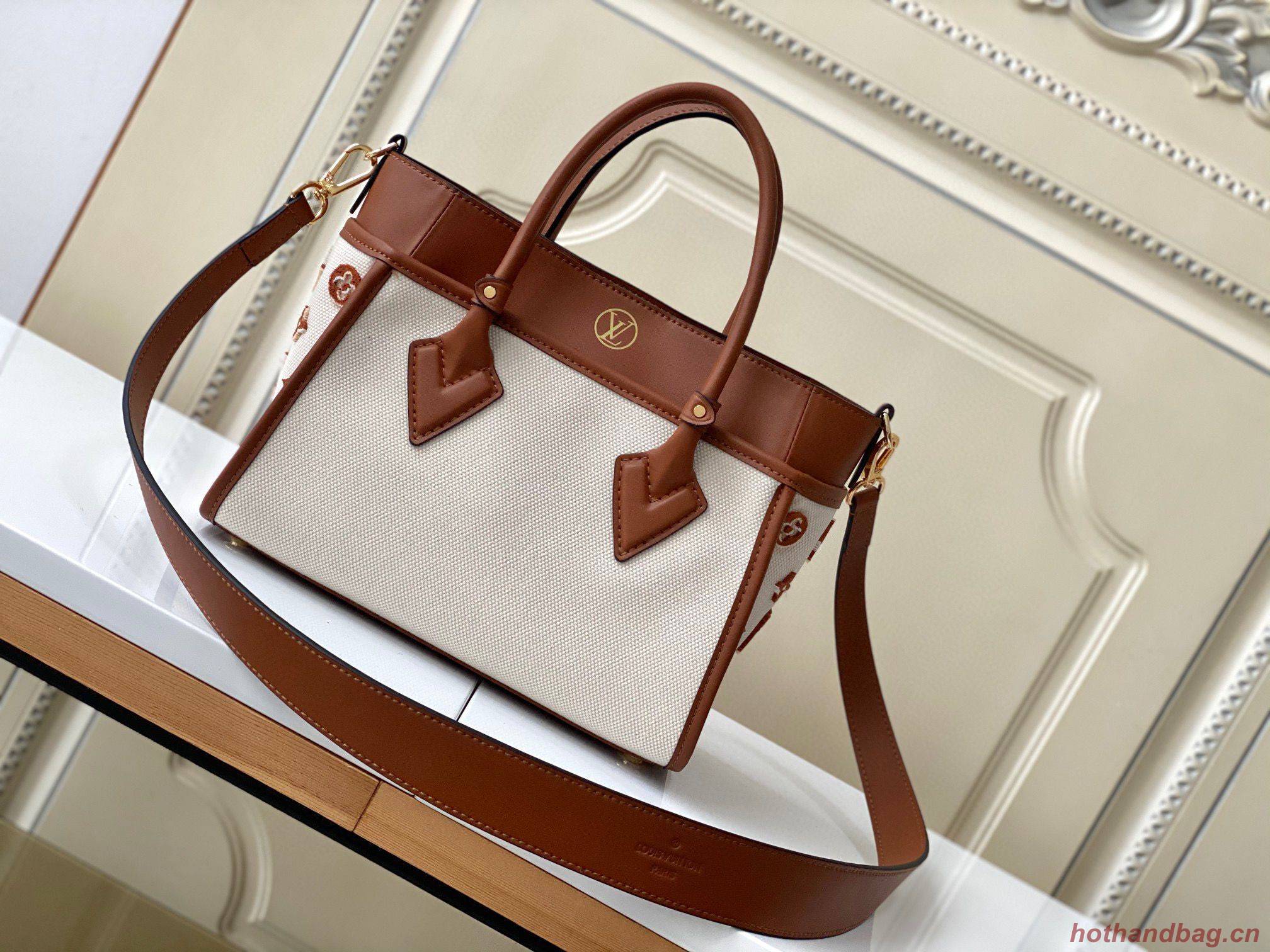 Louis Vuitton Monogram Original Leather On My Side M59905 Brown Louis Vuitton Monogram Original Leather On My Side M59905 Brown