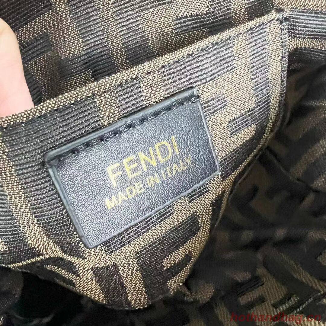 Fendi By The Way Mini Small leather Boston bag 8BS067A Cream Fendi By The Way Mini Small leather Boston bag 8BS067A Cream