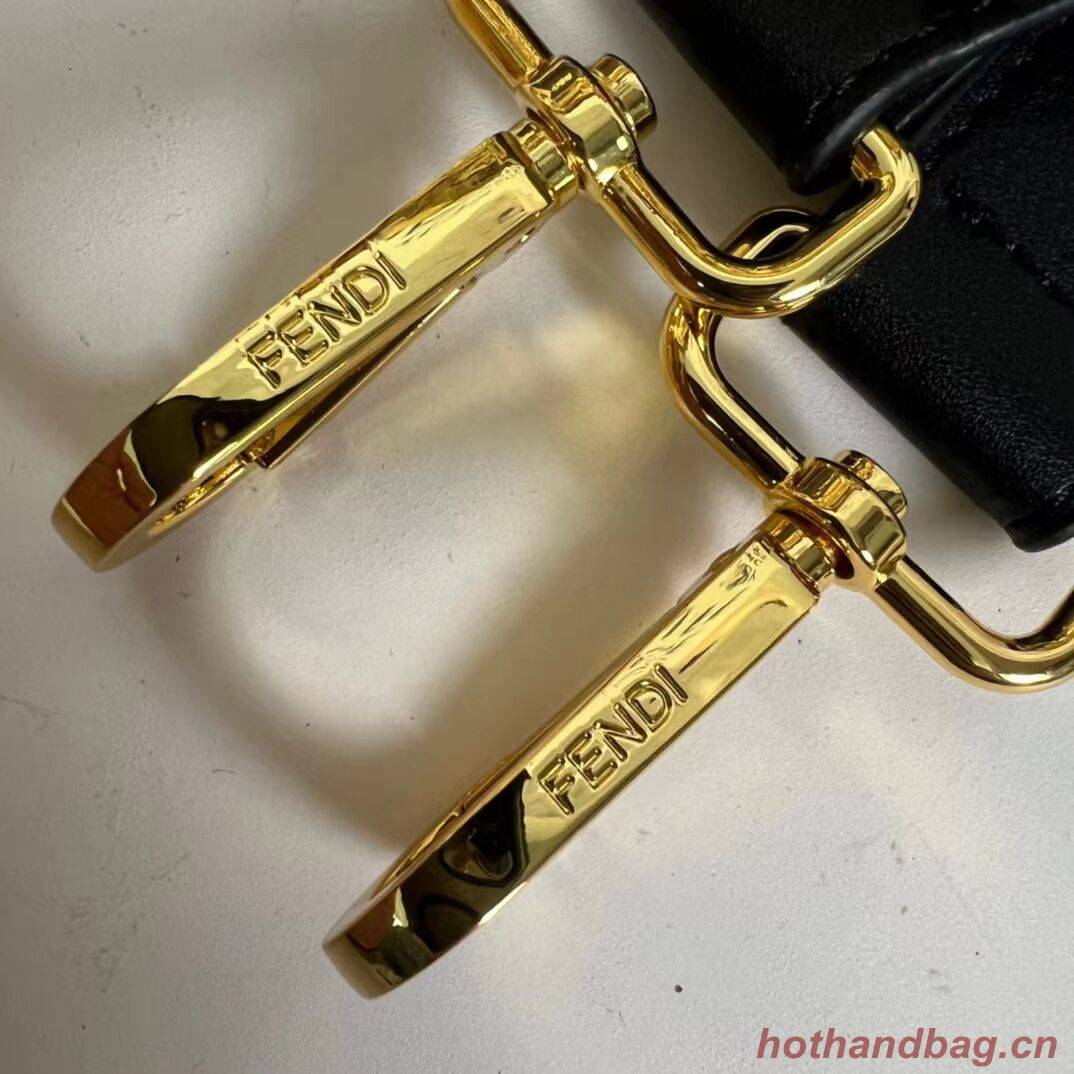 Fendi Sunshine Medium Fendace Printed white leather shopper 8BH386A-3 Fendi Sunshine Medium Fendace Printed white leather shopper 8BH386A-3