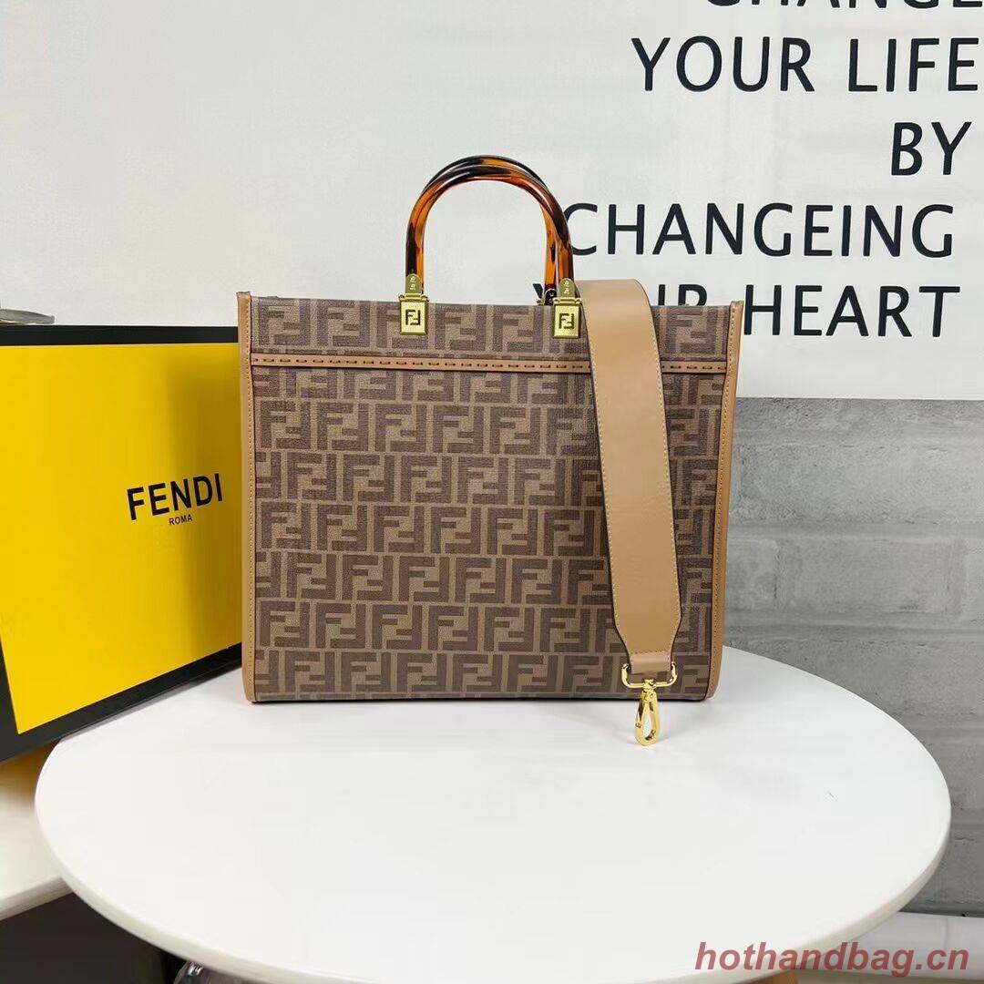 Fendi Tote Fabric Graffiti Print Shopping Bag F0707-4 Fendi Tote Fabric Graffiti Print Shopping Bag F0707-4