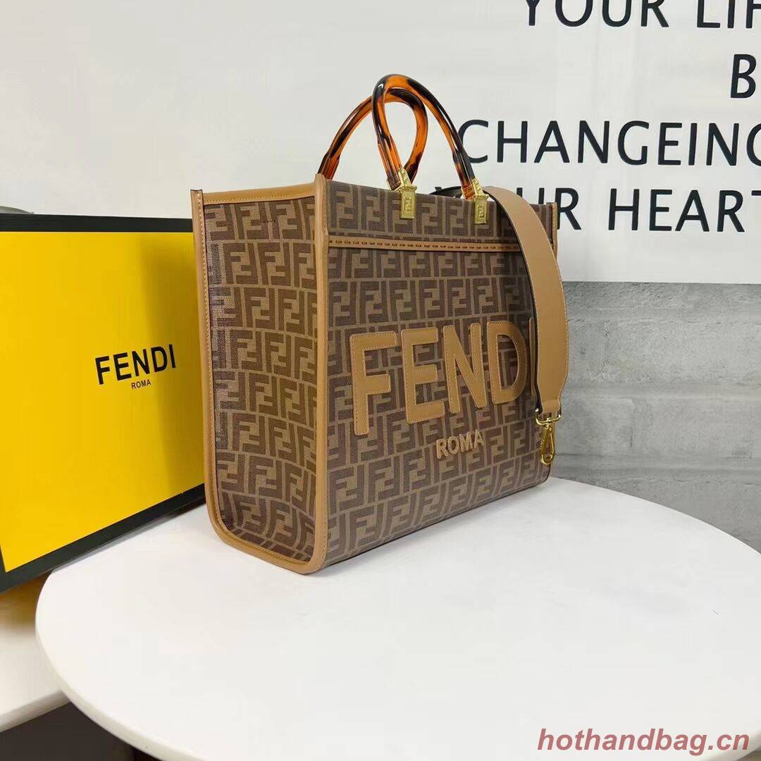 Fendi Tote Fabric Graffiti Print Shopping Bag F0707-4 Fendi Tote Fabric Graffiti Print Shopping Bag F0707-4