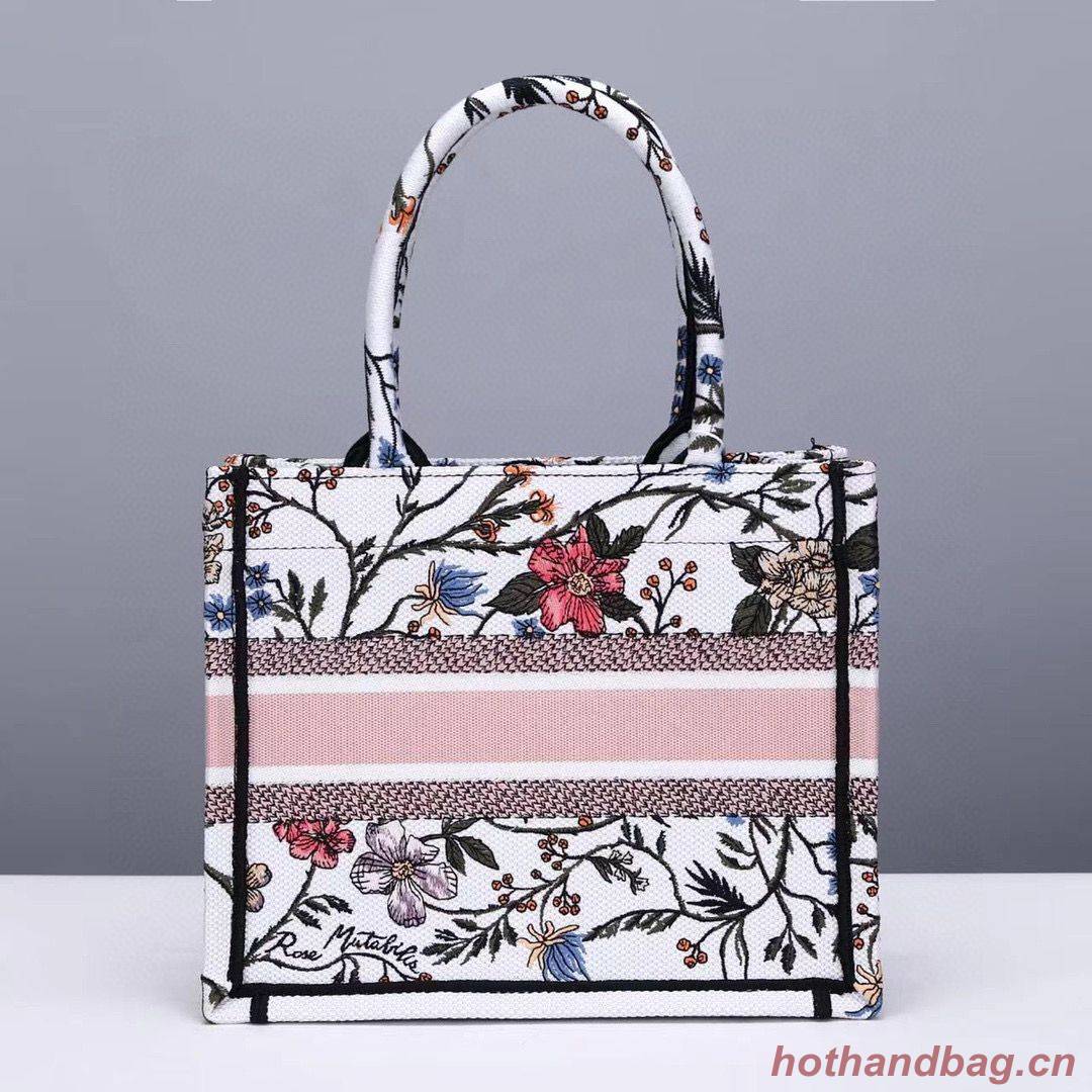 Small DIOR BOOK TOTE Multicolor Mille Fleurs Embroidery M1297ZW Small DIOR BOOK TOTE Multicolor Mille Fleurs Embroidery M1297ZW