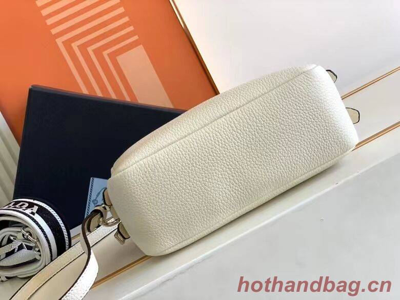 Prada Leather bag with shoulder strap 1DB820 white Prada Leather bag with shoulder strap 1DB820 white