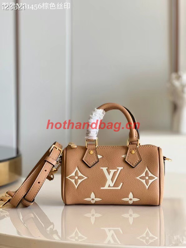 Louis Vuitton NANO SPEEDY M81457 Creme Beige