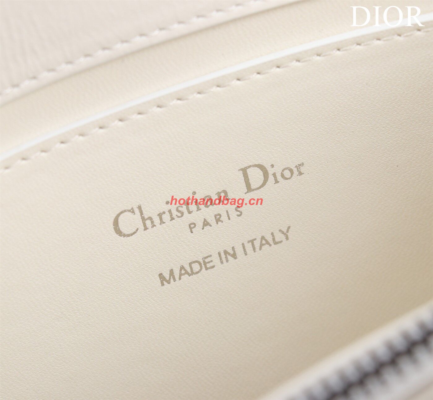 LADY DIOR TOP HANDLE SMALL BAG Latte Cannage Lambskin C0963 WHITE LADY DIOR TOP HANDLE SMALL BAG Latte Cannage Lambskin C0963 WHITE