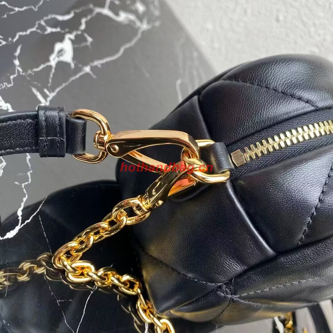 Prada Small nappa leather bag 1HH097 black Prada Small nappa leather bag 1HH097 black