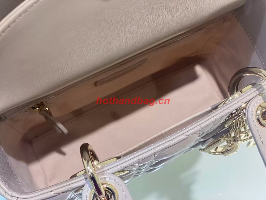 SMALL LADY DIOR MY ABCDIOR BAG Cannage Lambskin M0538ONG Powder Pink SMALL LADY DIOR MY ABCDIOR BAG Cannage Lambskin M0538ONG Powder Pink