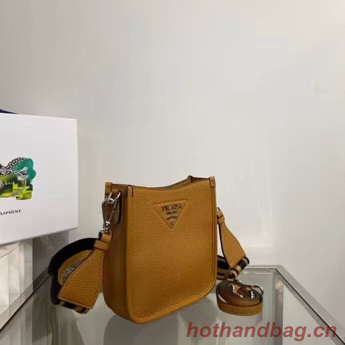 Prada Leather mini shoulder bag 1BH191 Caramel Prada Leather mini shoulder bag 1BH191 Caramel