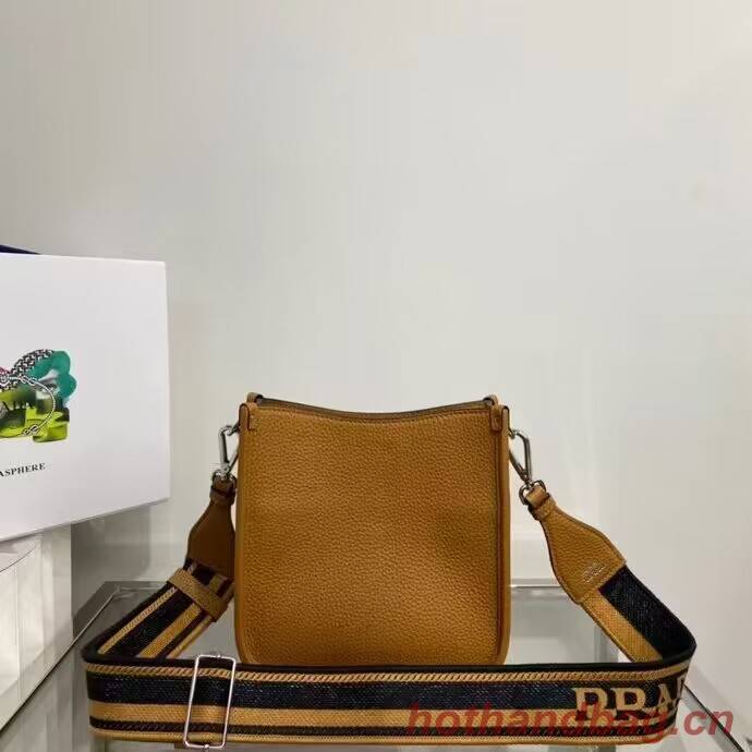 Prada Leather mini shoulder bag 1BH191 Caramel Prada Leather mini shoulder bag 1BH191 Caramel