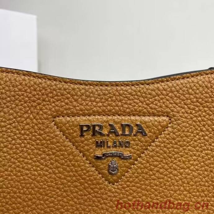 Prada Leather mini shoulder bag 1BH191 Caramel Prada Leather mini shoulder bag 1BH191 Caramel