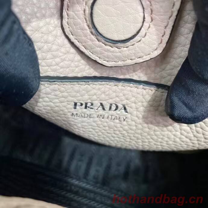 Prada Leather mini shoulder bag 1BH191 Clay Grey Prada Leather mini shoulder bag 1BH191 Clay Grey