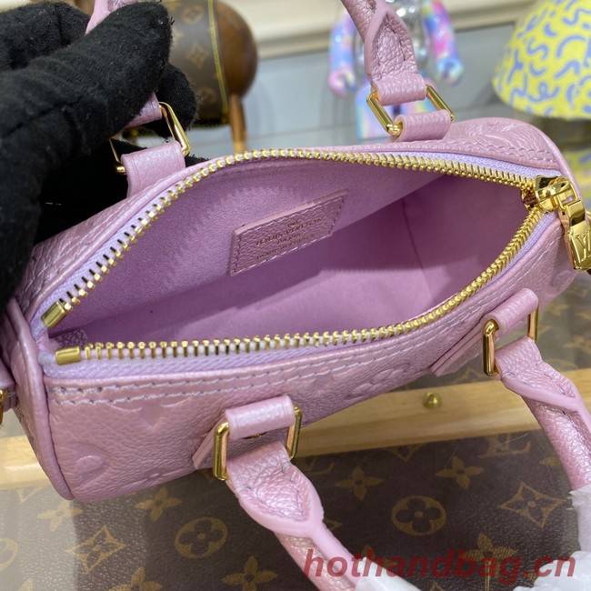 Louis Vuitton Nano Speedy M82342 Pink