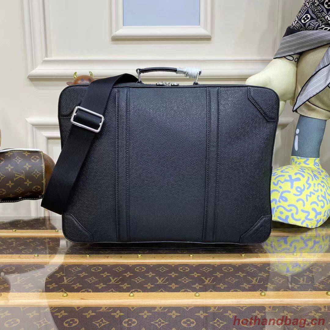 Louis Vuitton Original Leather MESSENGER Bag M30769 Black Louis Vuitton Original Leather MESSENGER Bag M30769 Black