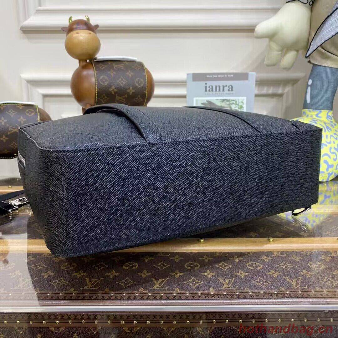 Louis Vuitton Original Leather MESSENGER Bag M30769 Black Louis Vuitton Original Leather MESSENGER Bag M30769 Black