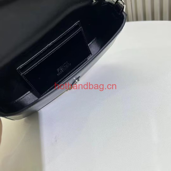 Fendi Baguette leather bag F1531 black Fendi Baguette leather bag F1531 black