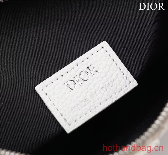 Dior Essentials SADDLE BAG Oblique Jacquard 1ADPO093 white Dior Essentials SADDLE BAG Oblique Jacquard 1ADPO093 white