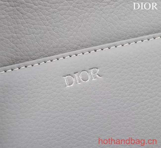 Dior Essentials SADDLE BAG Grained Calfskin 1ADPO093f-1 gray Dior Essentials SADDLE BAG Grained Calfskin 1ADPO093f-1 gray