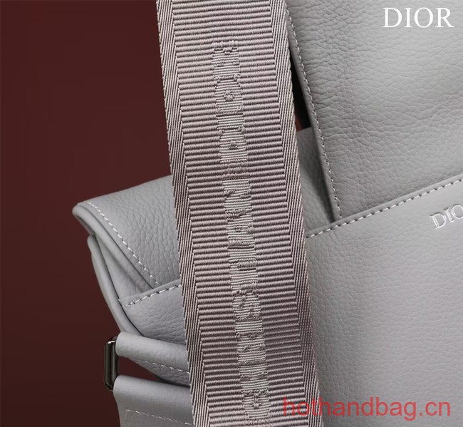 Dior Essentials SADDLE BAG Grained Calfskin 1ADPO093f-1 gray Dior Essentials SADDLE BAG Grained Calfskin 1ADPO093f-1 gray