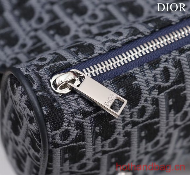 Dior Essentials SADDLE BAG Oblique Jacquard 1ADPO093 dark blue Dior Essentials SADDLE BAG Oblique Jacquard 1ADPO093 dark blue