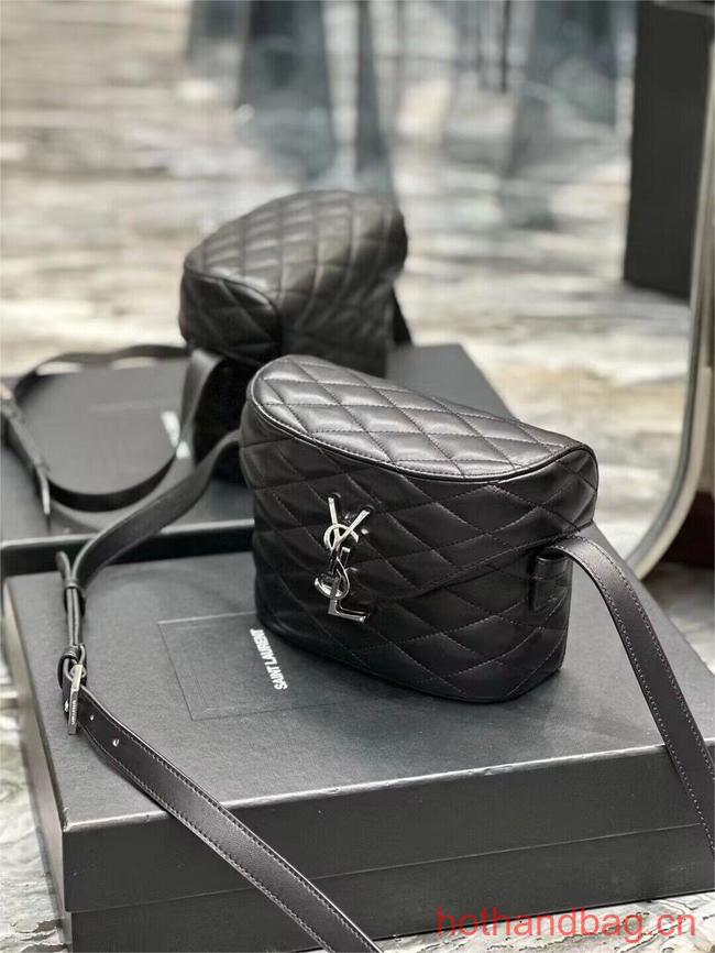 SAINT LAUREN JUNE BOX BAG IN QUILTED LAMBSKIN E910080 black SAINT LAUREN JUNE BOX BAG IN QUILTED LAMBSKIN E910080 black