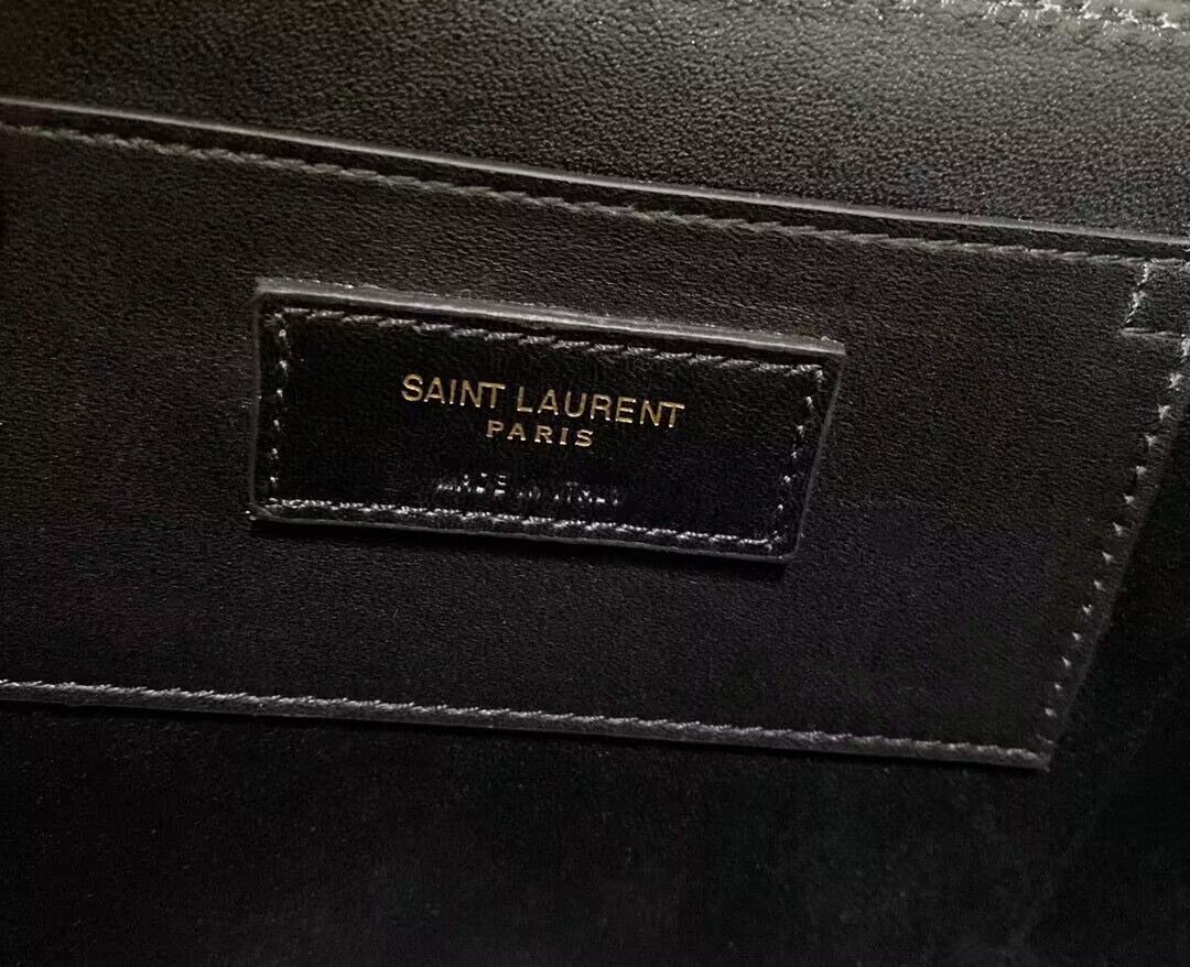 SAINT LAUREN Solferino Two-tone shoulder bag 634306 Black&White SAINT LAUREN Solferino Two-tone shoulder bag 634306 Black&White