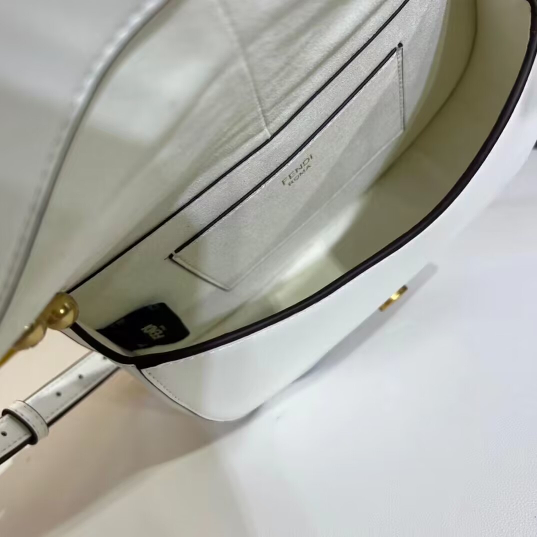 Fendi C mon Medium 8BT366 white Fendi C mon Medium 8BT366 white