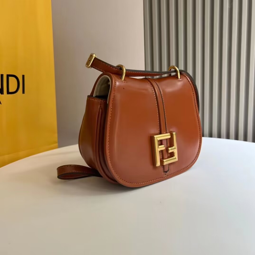 Fendi Cmon Mini leather bag 8BS082 Brown Fendi Cmon Mini leather bag 8BS082 Brown