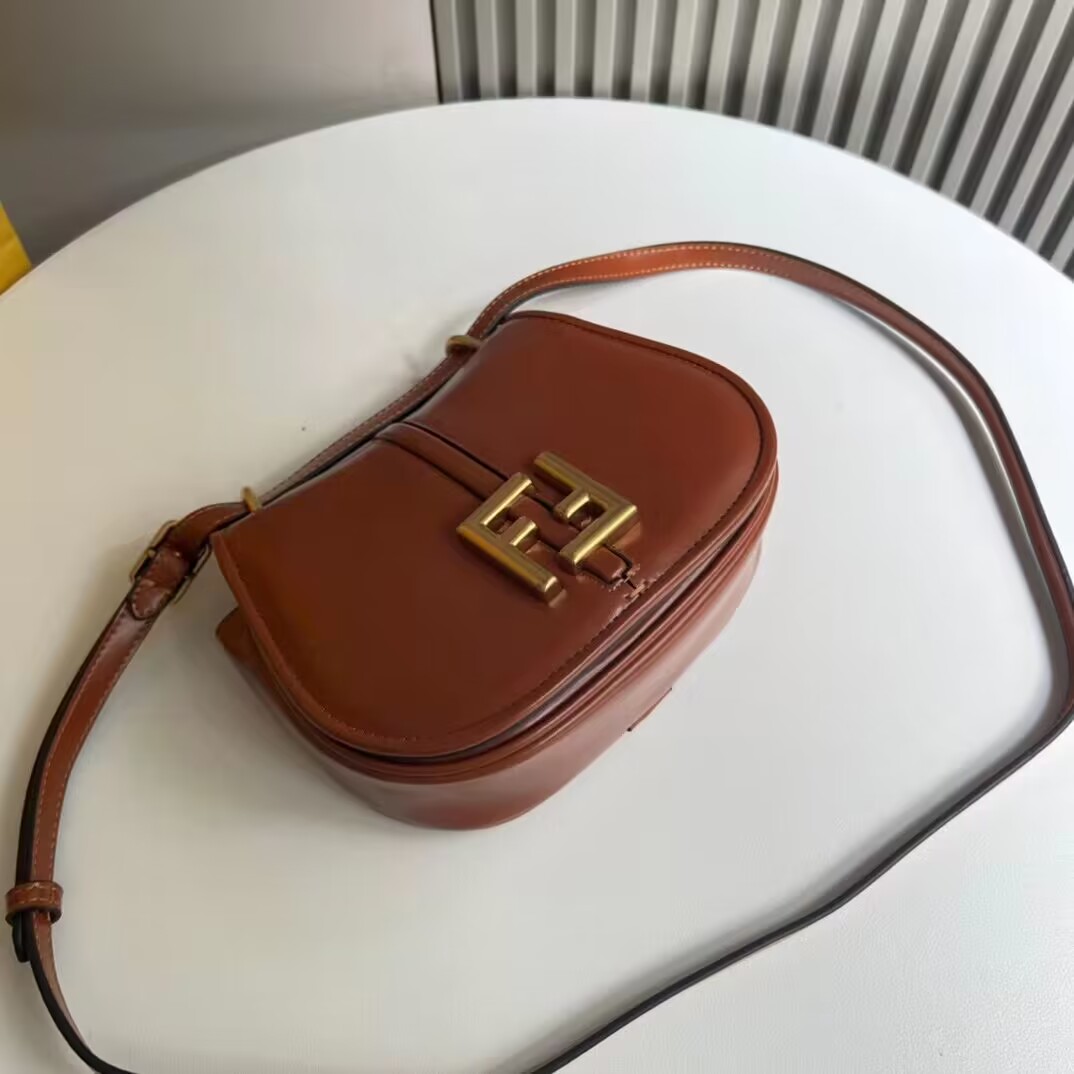 Fendi Cmon Mini leather bag 8BS082 Brown Fendi Cmon Mini leather bag 8BS082 Brown