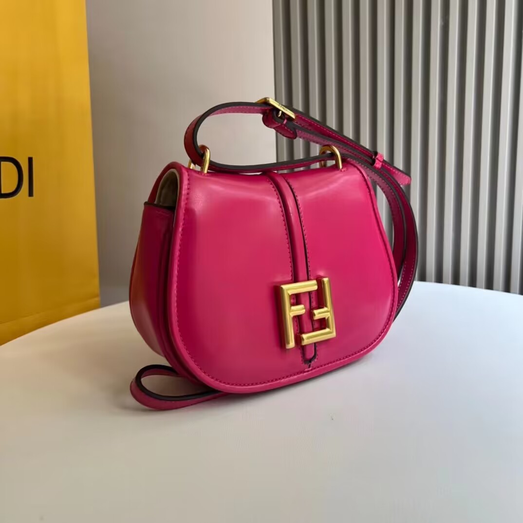 Fendi Cmon Mini leather bag 8BS082 Fuchsia Fendi Cmon Mini leather bag 8BS082 Fuchsia