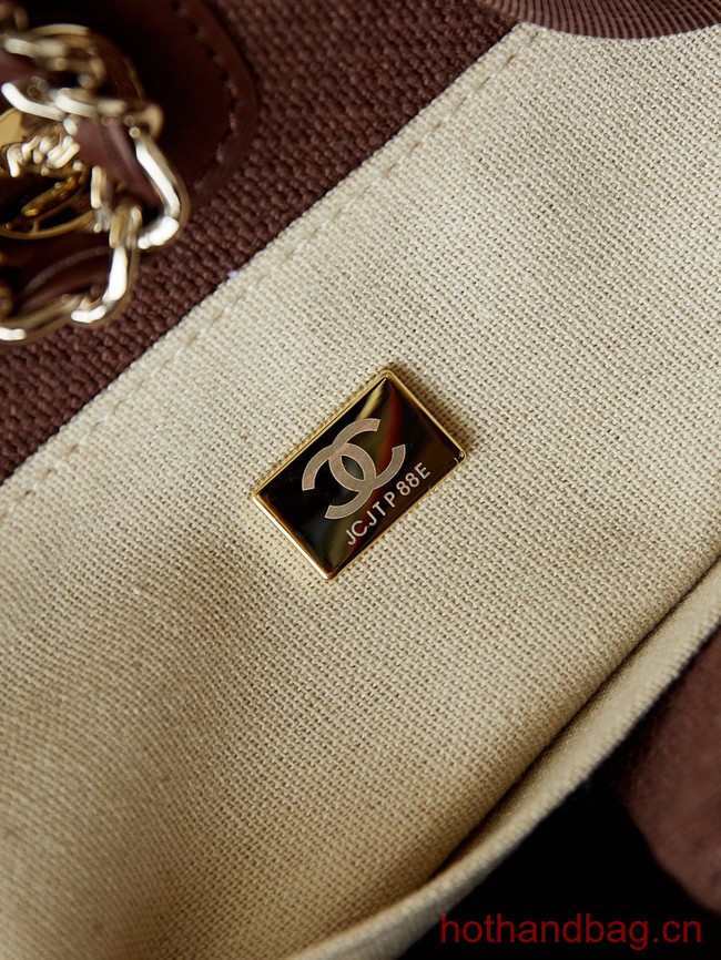 Chanel SHOPPING BAG AS3257 Wine