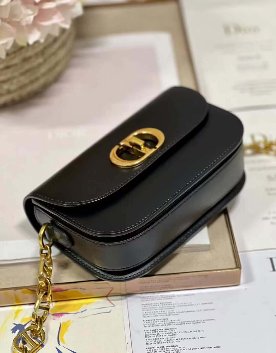 DIOR Box Calfskin M9261U black DIOR Box Calfskin M9261U black