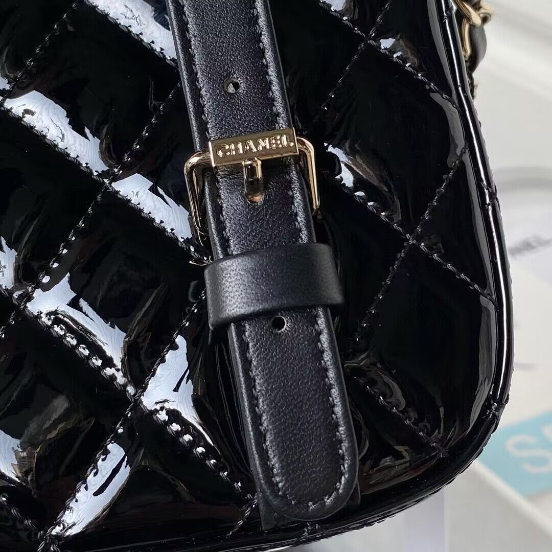 Chanel 24C Original Leather Star Backpack Bag AS4649 Black Chanel 24C Original Leather Star Backpack Bag AS4649 Black