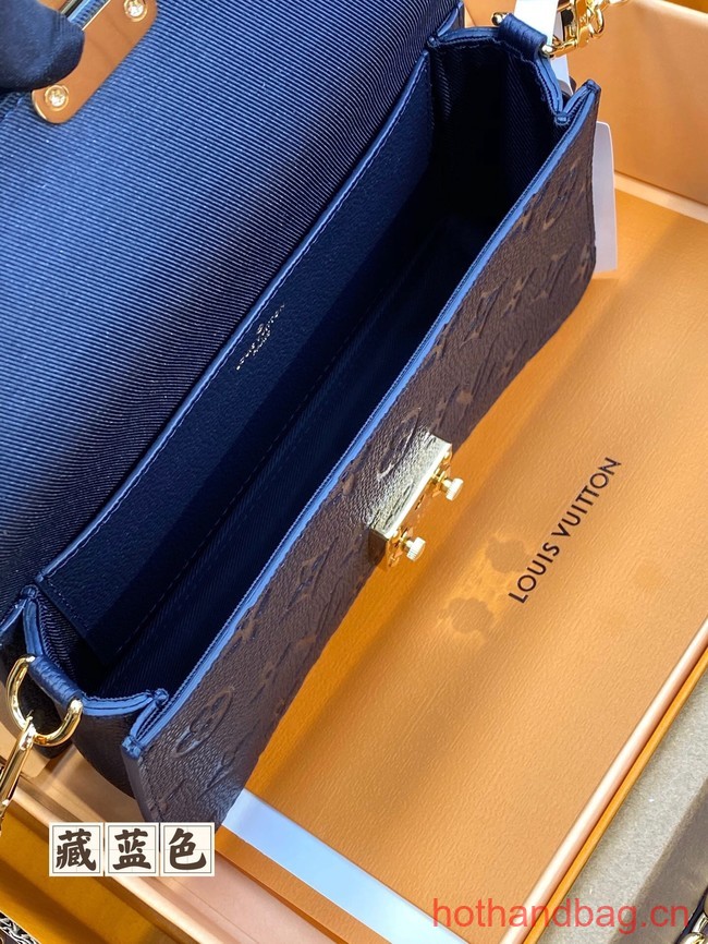 Louis Vuitton Wallet On Chain Metis M82836 Royal Blue