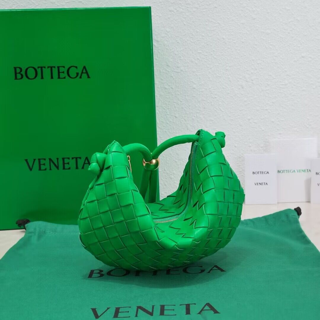 Bottega Veneta Small Turn Pouch Bag 6699 Green Bottega Veneta Small Turn Pouch Bag 6699 Green