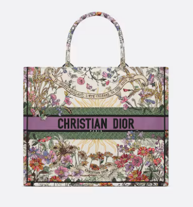 Large Dior Book Tote Ecru Multicolor Dior 4 Saisons Ete Soleil Embroidery M1286ZE Large Dior Book Tote Ecru Multicolor Dior 4 Saisons Ete Soleil Embroidery M1286ZE