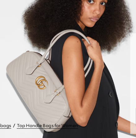 Gucci GG MARMONT MEDIUM TOP HANDLE BAG 795218 Light grey Gucci GG MARMONT MEDIUM TOP HANDLE BAG 795218 Light grey