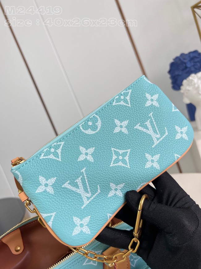 Louis Vuitton Speedy P9 Bandouliere 40 M24418 blue Louis Vuitton Speedy P9 Bandouliere 40 M24418 blue