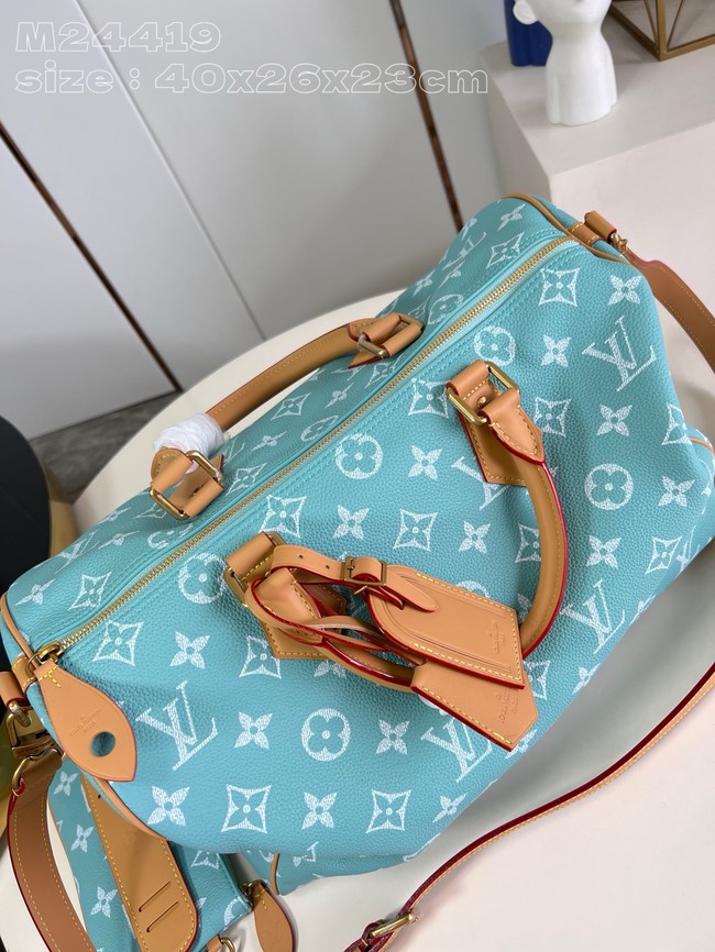 Louis Vuitton Speedy P9 Bandouliere 40 M24418 blue Louis Vuitton Speedy P9 Bandouliere 40 M24418 blue