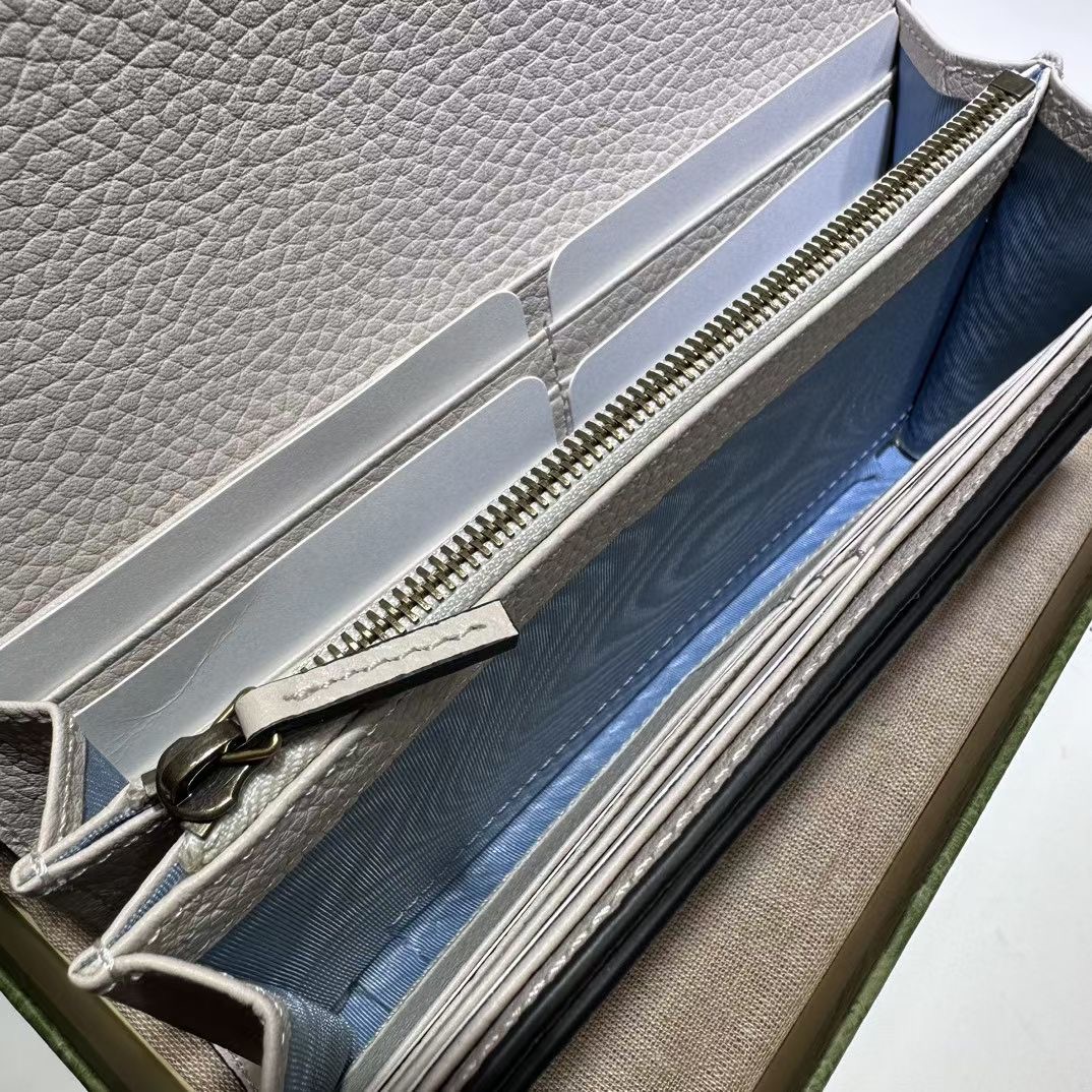 Gucci Ophidia leather wallet 750461 Beige Gucci Ophidia leather wallet 750461 Beige