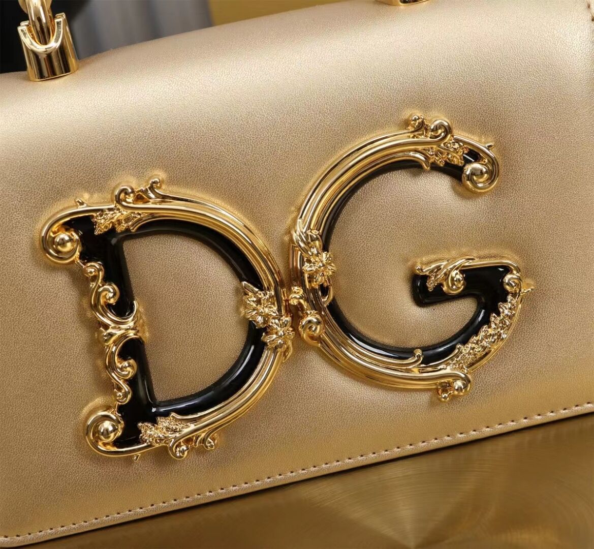 Dolce & Gabbana leather Shoulder Bag G6504 gold Dolce & Gabbana leather Shoulder Bag G6504 gold