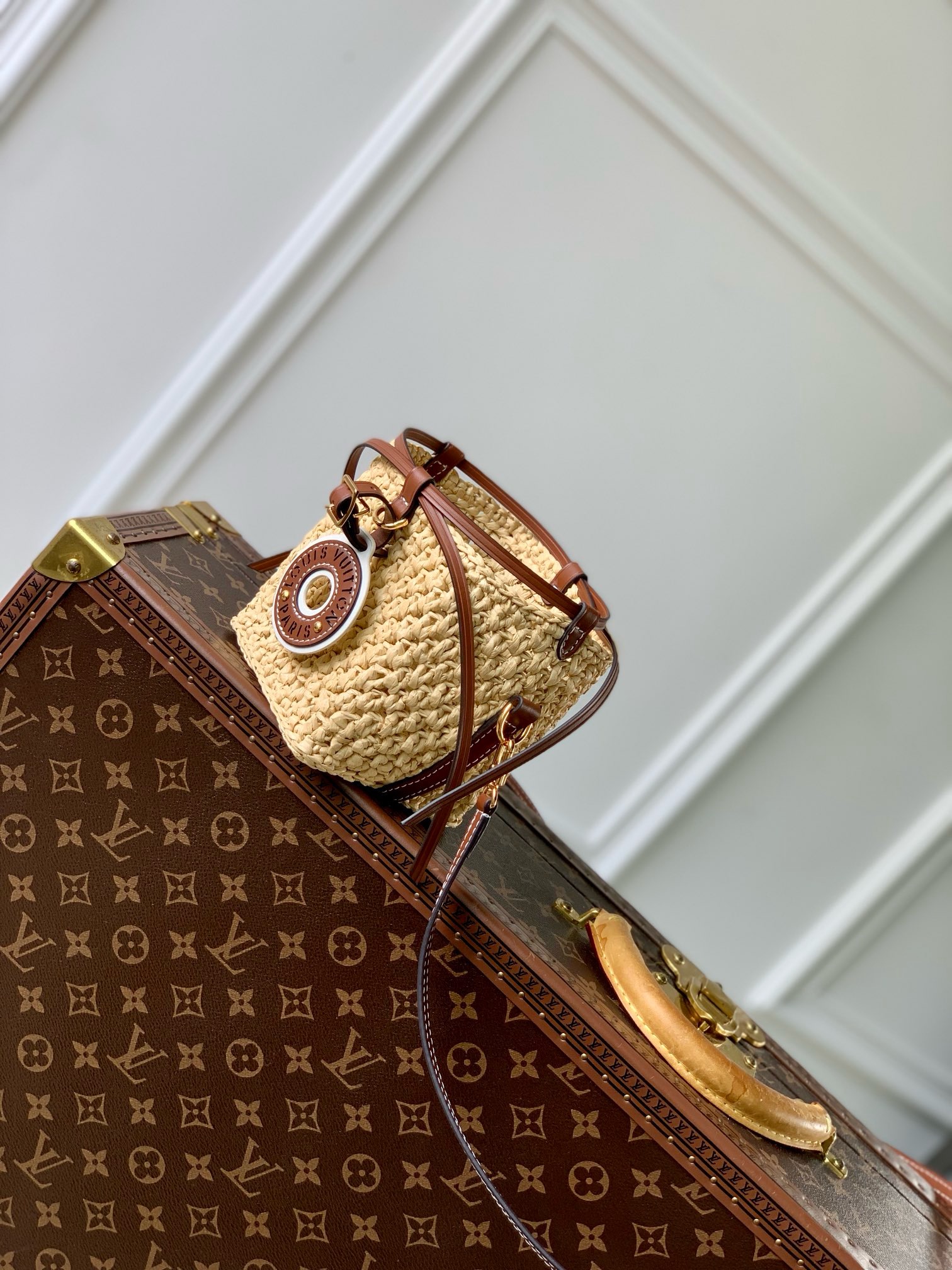 Louis Vuitton Noe NANO M83521 Natural&Tan