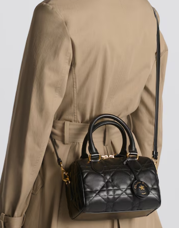 Dior Groove 20 Bag Black Macrocannage Calfskin M1364U Dior Groove 20 Bag Black Macrocannage Calfskin M1364U