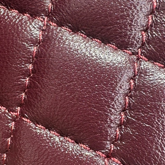 CHANEL MINI SHOPPING BAG AS5131 Burgundy