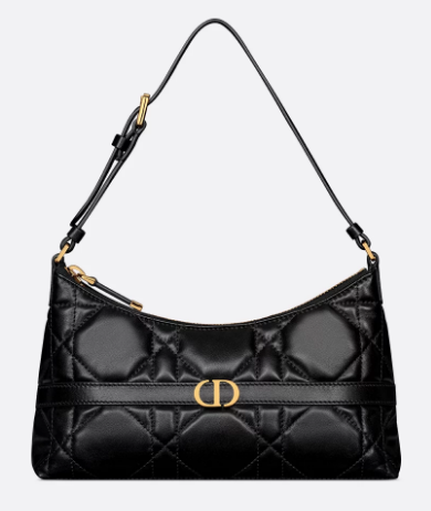Dior Montaigne Mini Bag Macrocannage Lambskin S2381UTZQ black Dior Montaigne Mini Bag Macrocannage Lambskin S2381UTZQ black