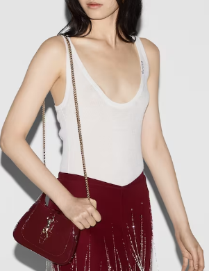 GUCCI JACKIE NOTTE MINI BAG 782889 Rosso Ancora patent leather GUCCI JACKIE NOTTE MINI BAG 782889 Rosso Ancora patent leather