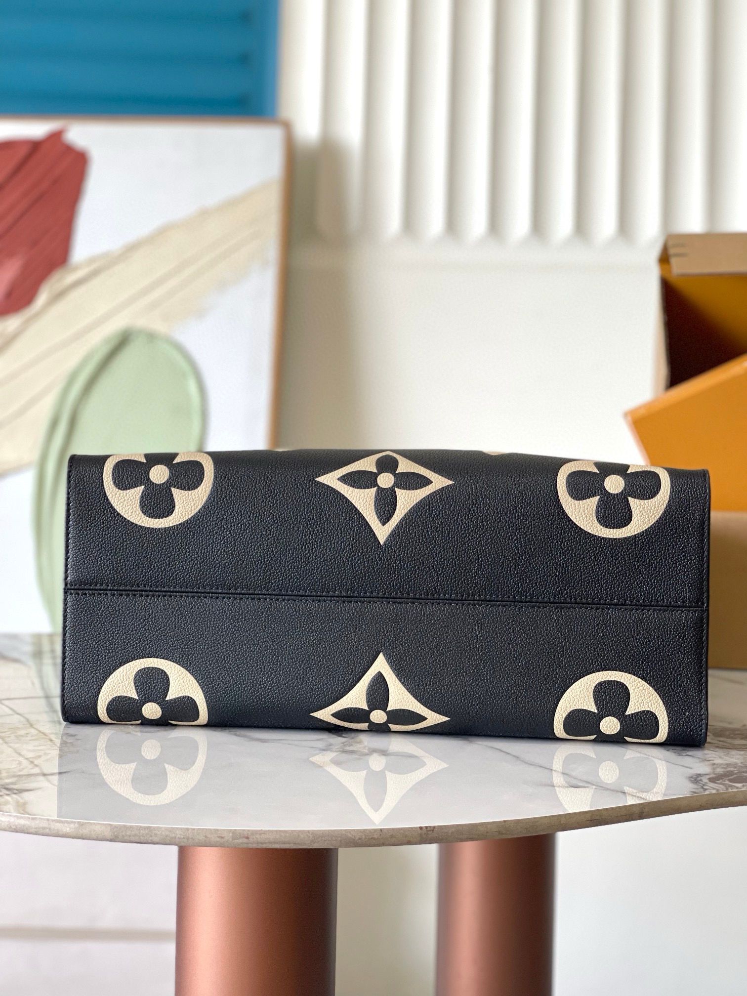 Louis Vuitton ONTHEGO Original Leather GM M45945 Black Louis Vuitton ONTHEGO Original Leather GM M45945 Black